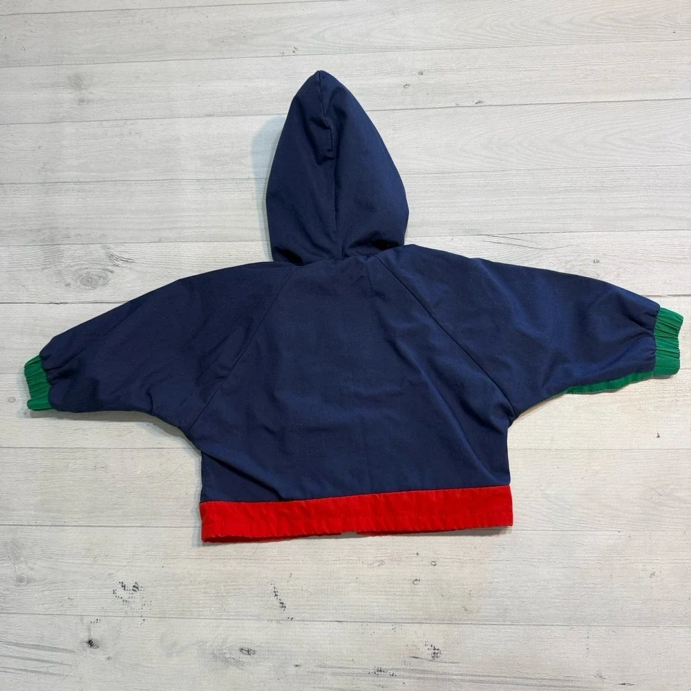 Vintage‎ weather tamer baby colorblock baseball jacket 12 months